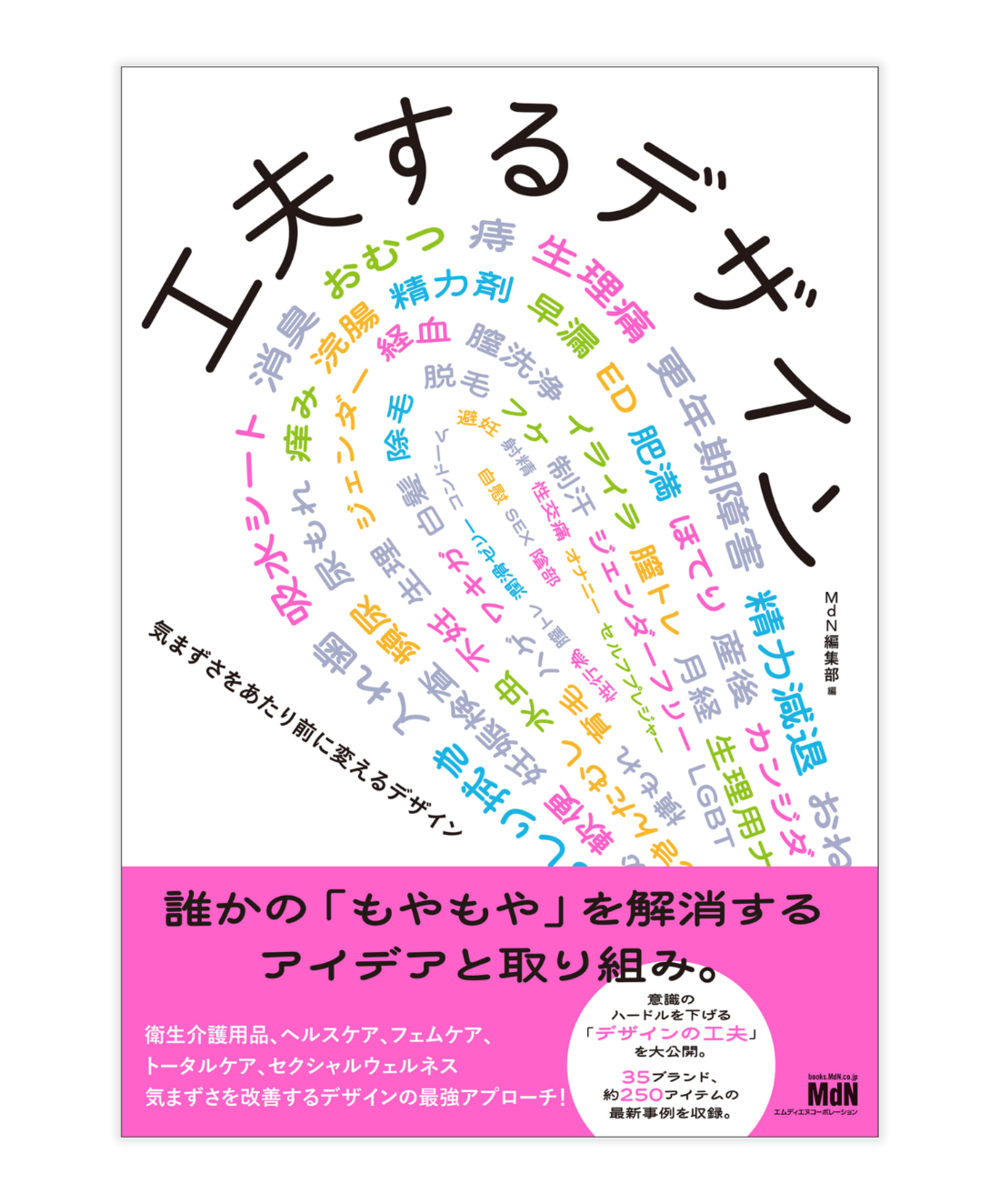 書籍【工夫するデザイン 気まずさをあたり前に変えるデザイン】に、弊社商品「TOFU ヘアファンデーション」が掲載されました。
