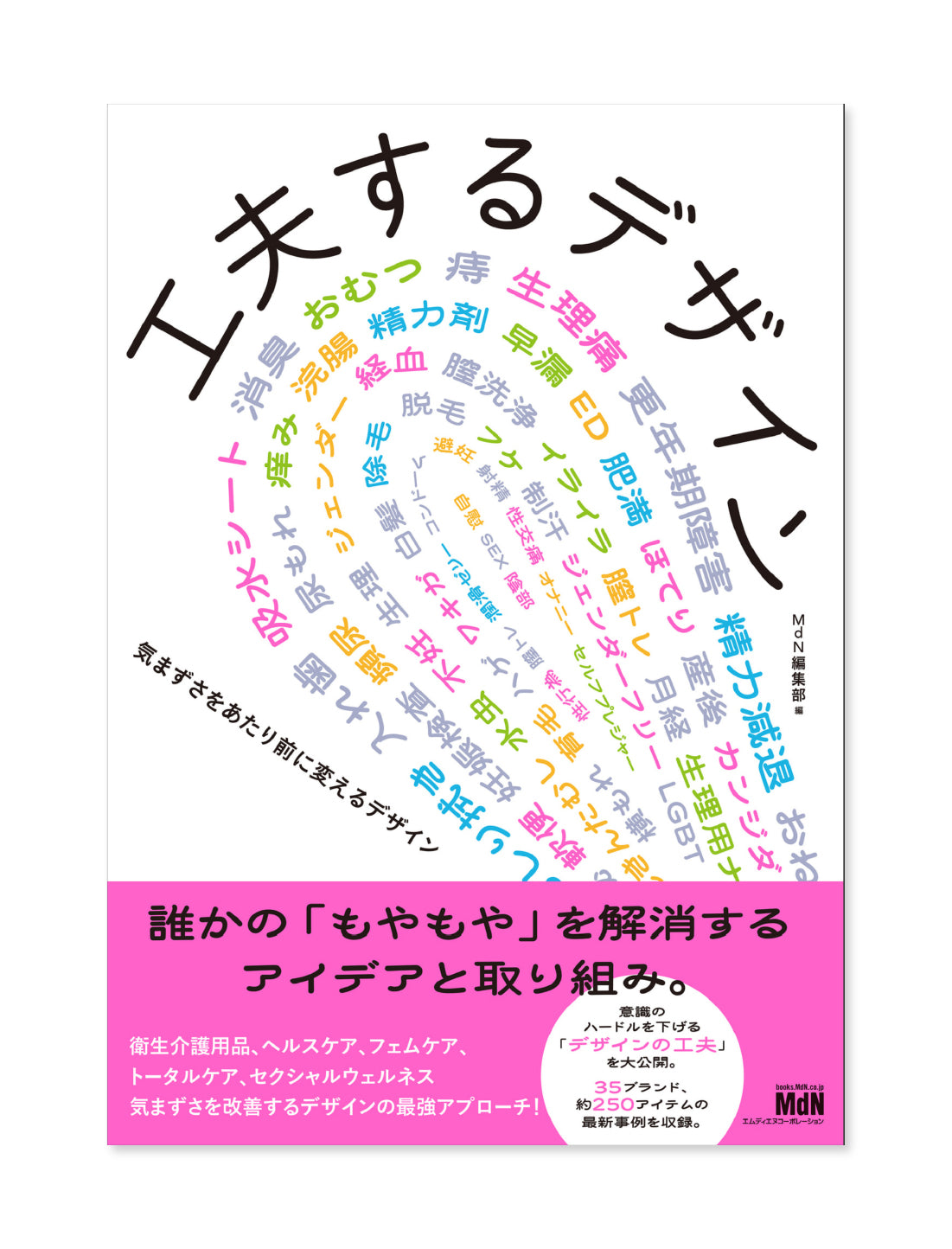書籍【工夫するデザイン　気まずさをあたり前に変えるデザイン】に、弊社商品「TOFU ヘアファンデーション」が掲載されました。